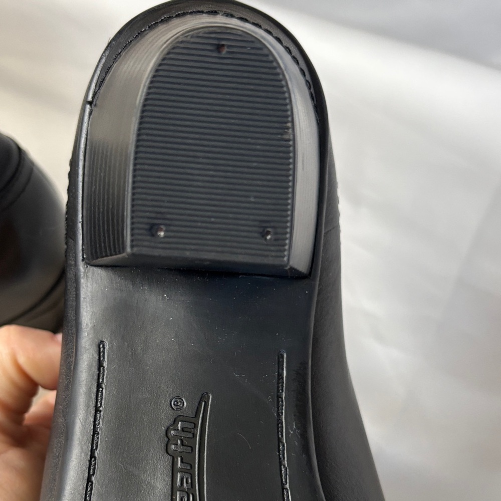 Earth Women's Black Leather Loafers 11B - Picture 11 of 16
